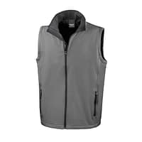 Gilet-Soft-Shell-Uomo-Grigio-Scuro