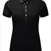 polo-donna-russell-nera polo donna ricamata