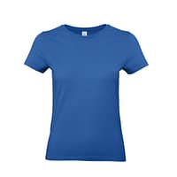 T-Shirt-donna-manica-corta-Blu-Royal