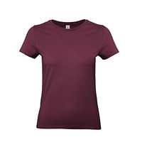 T-Shirt-donna-manica-corta-Burgundy