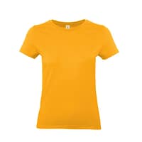 T-Shirt-donna-manica-corta-Giallo-Albicocca