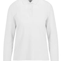 Polo Donna ML bianco