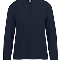 Polo Donna ML blu navy