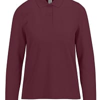 Polo Donna ML burgundy