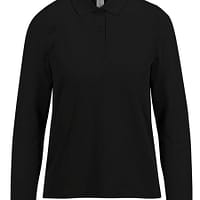 Polo Donna ML nero