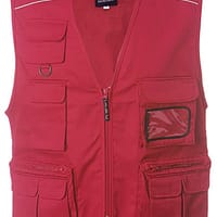 Safari-rosso-gilet-smanicato-work