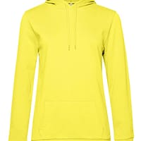 cappuccio donna sgarzata giallo sole felpe personalizzate ricamo