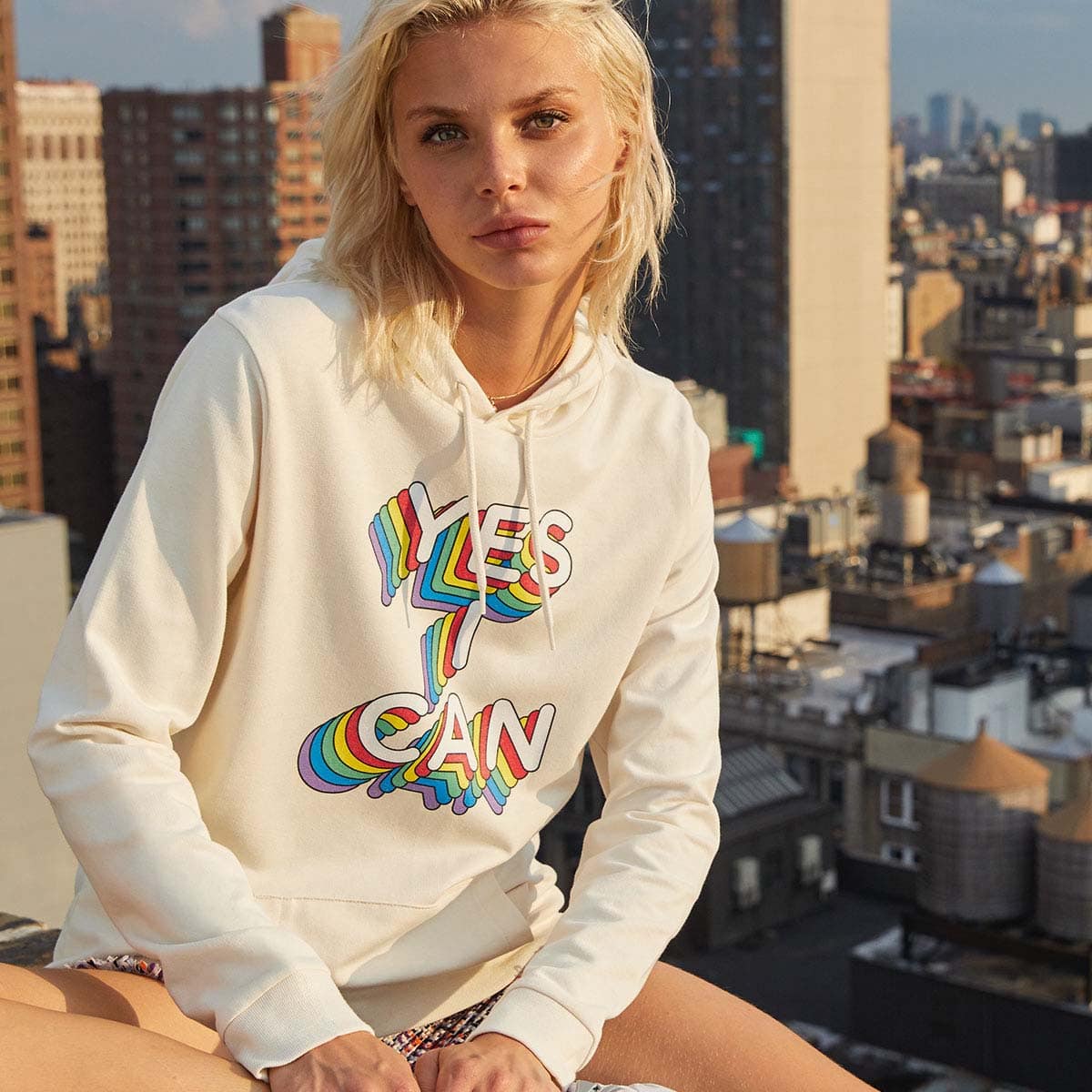 felpa donna con cappuccio mild ricamata logo personalizzato