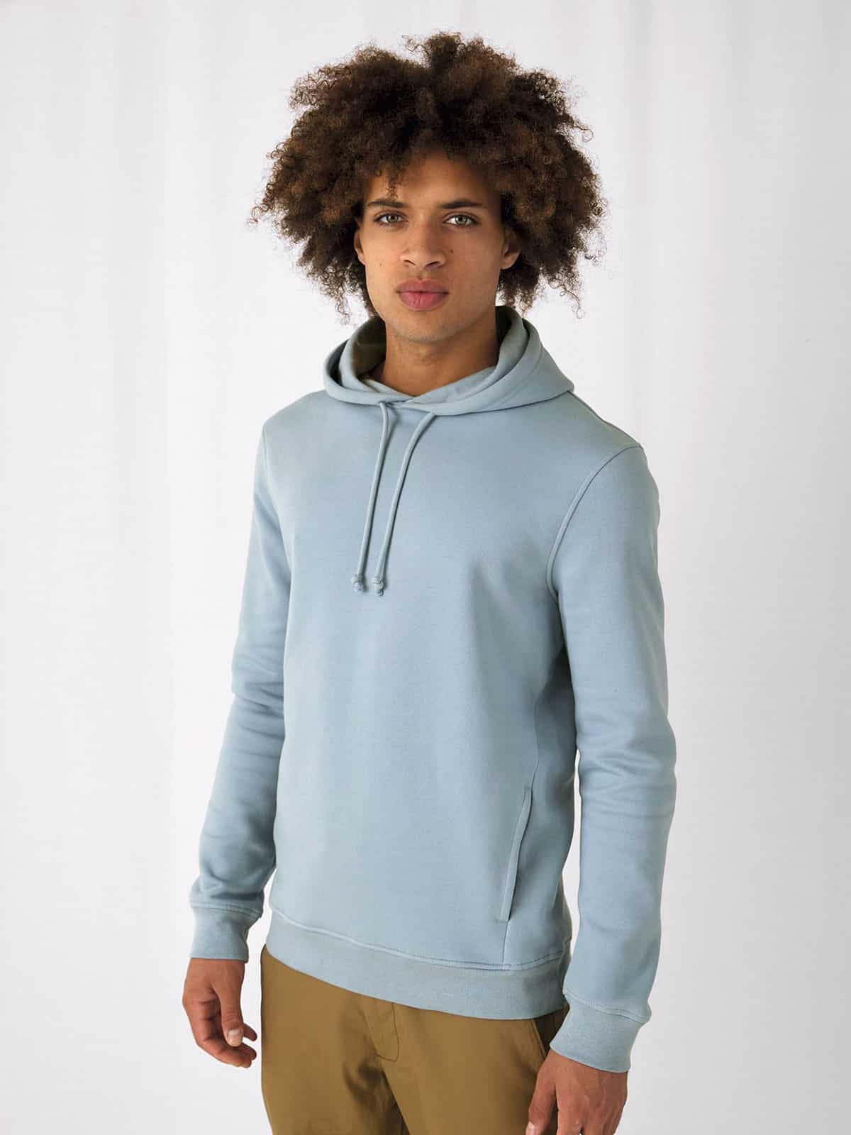 felpa uomo cappuccio ricamata personalizzata logo