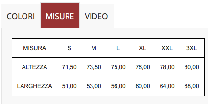 Scheda Tecnica Polo Italia