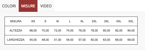 Maglietta a manica corta