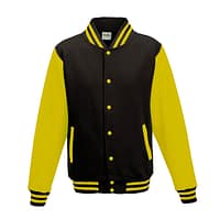 Felpa-College-Nero-Giallo Felpa-Baseball-Nero-Giallo