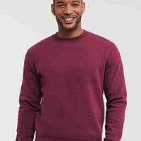 felpa girocollo sweatstreet felpa girocollo ricamata personalizzata logo