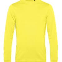 Felpa Girocollo Giallo Sole