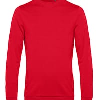 Felpa Girocollo Rosso