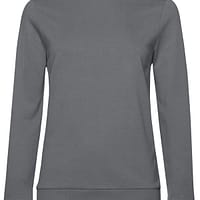 Felpa Girocollo donna grigio elefante