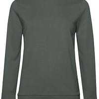 Felpa Girocollo donna khaki