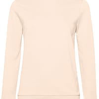 Felpa Girocollo donna rosa pallido