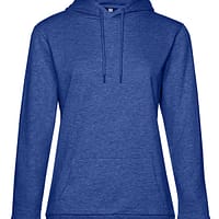cappuccio donna sgarzata royal melange felpa ricamo personalizzato