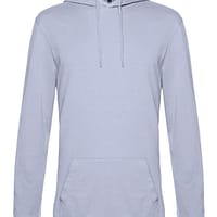 felpa cappuccio sgarzata lavanda