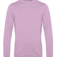 felpa girocollo rosa classico