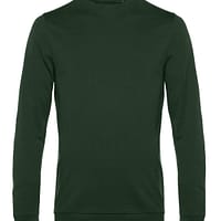 felpa girocollo verde foresta