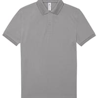 Polo manica corta Optim Grigio Sport felpe con scritte dietro
