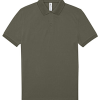 Polo manica corta Optim Verde Camo vestiti personalizzati