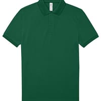 Polo manica corta Optim Verde Edera abbigliamento personalizzato con logo