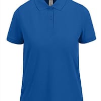 Polo manica corta donna Fly Blu Royal polo donna personalizzata