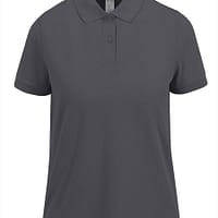 Polo manica corta donna Fly Grigio Scuro felpe colorate
