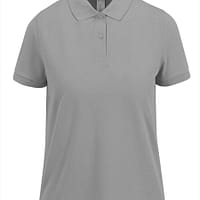 Polo manica corta donna Fly Grigio Sport felpe personalizzate ricamate