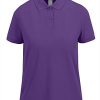 Polo manica corta donna Fly Lilla abbigliamento da lavoro a basso costo