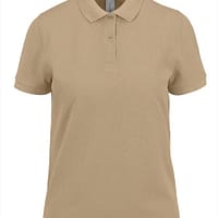 Polo manica corta donna Fly Oro polo donna ricamata