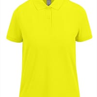Polo manica corta donna Fly Verde Lime polo donna ricamata