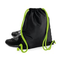 Sacca Nautica Nero-Verde Lime