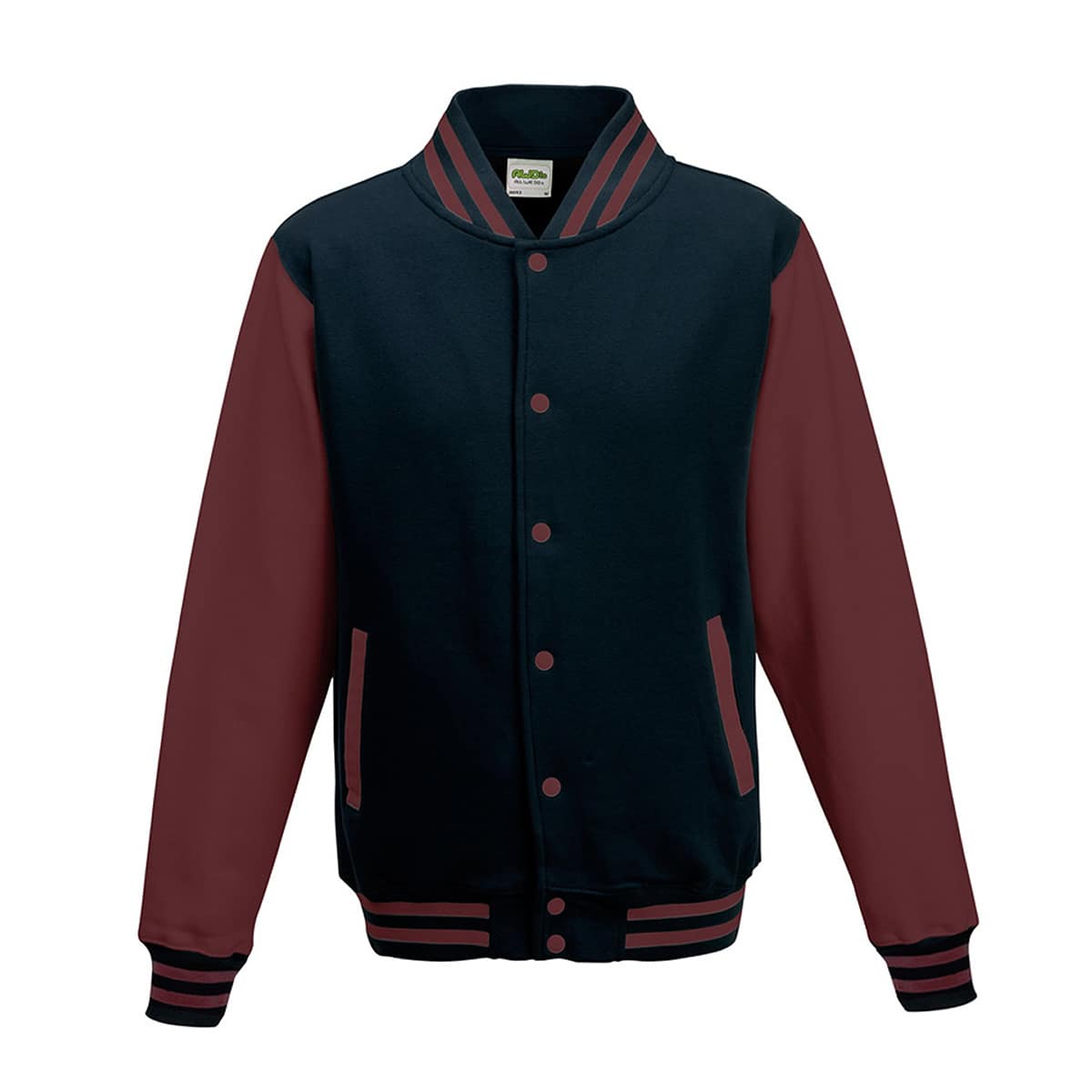 Felpa-Baseball-Blu-Navy-Burgundy