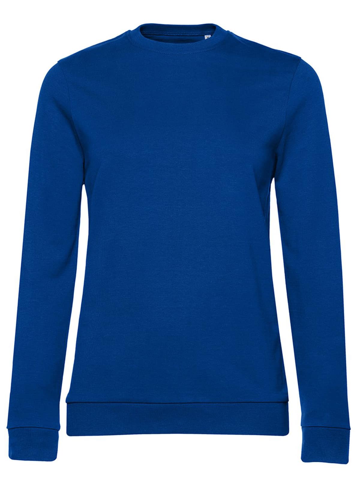 Felpa Girocollo donna blu royal