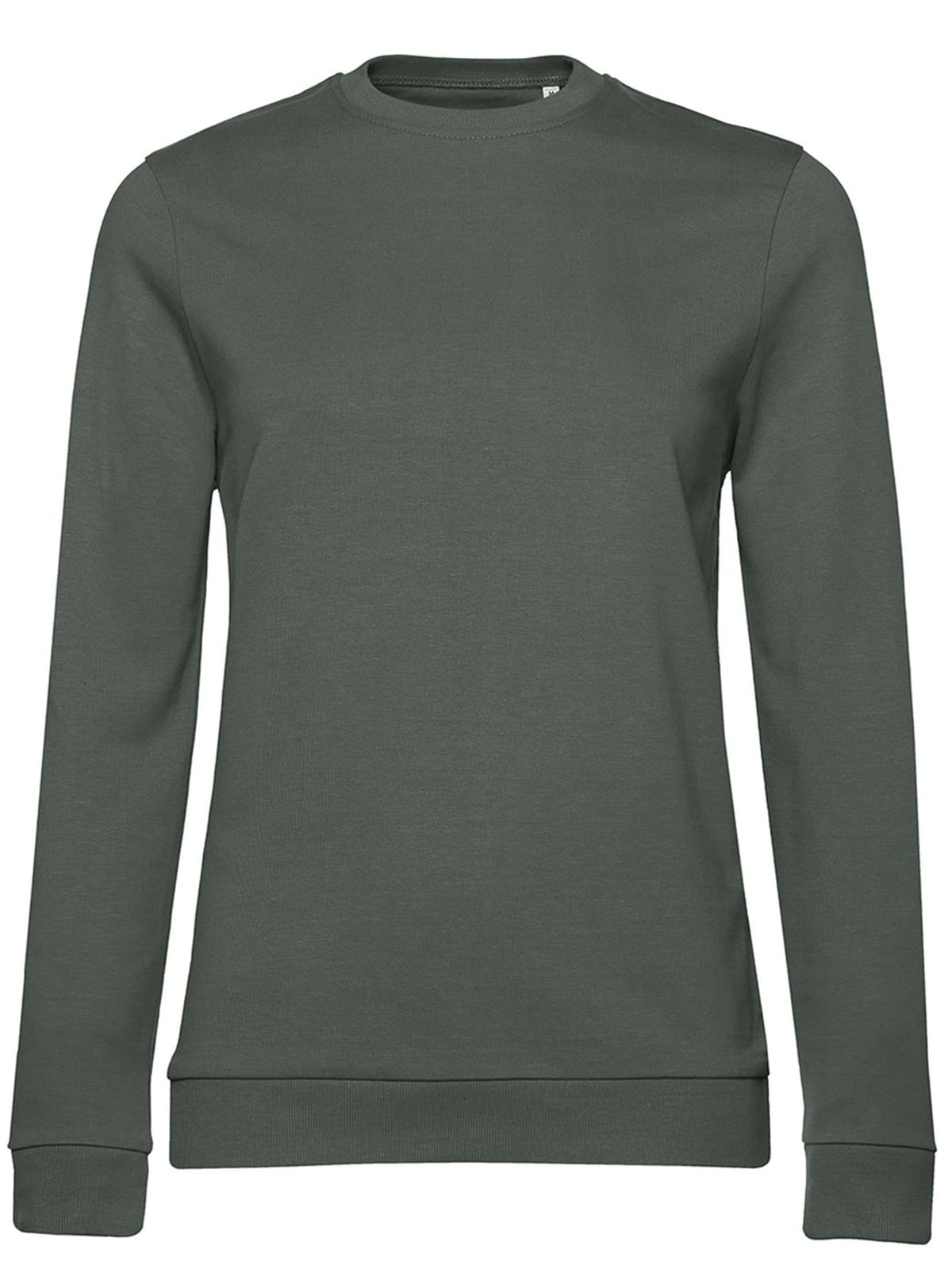Felpa Girocollo donna khaki
