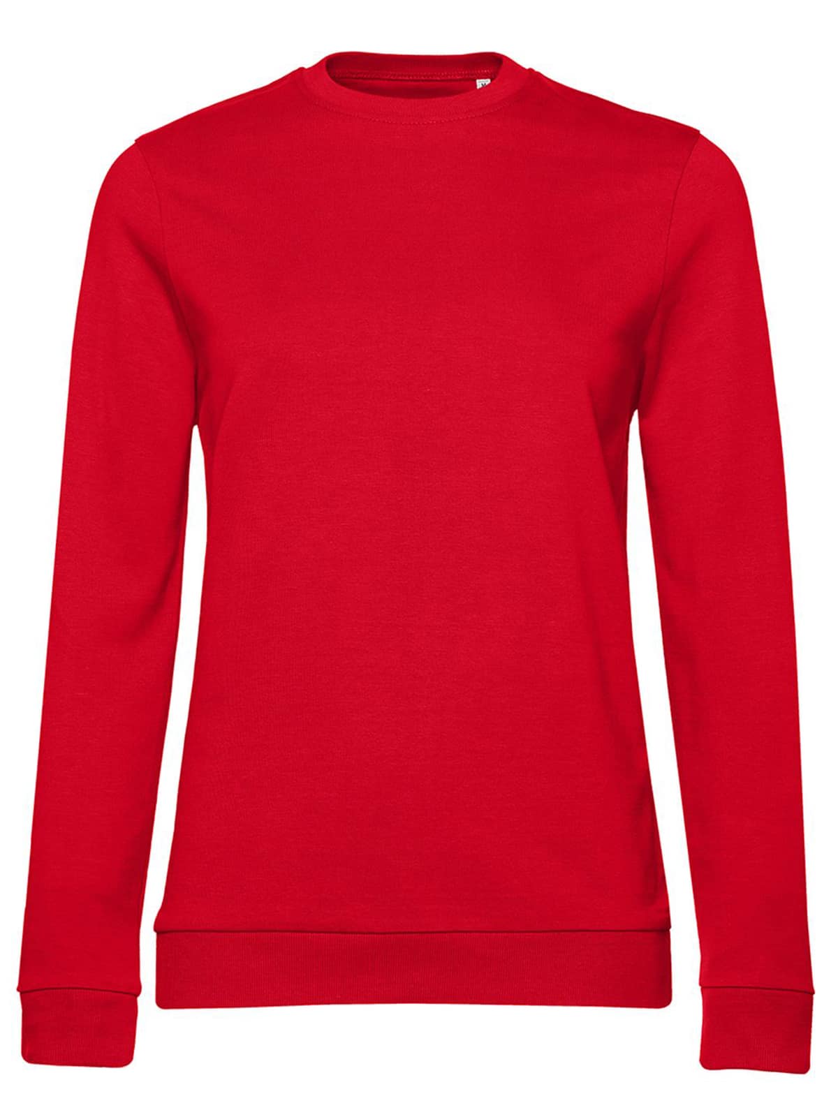 Felpa Girocollo donna rosso