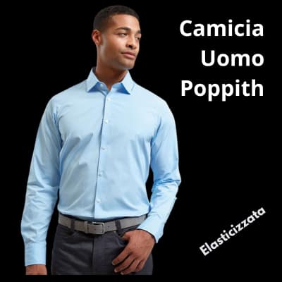 Camicia Poppith Uomo Manica Lunga