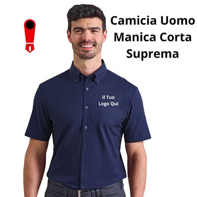 Camicia Suprema Uomo Manica Corta