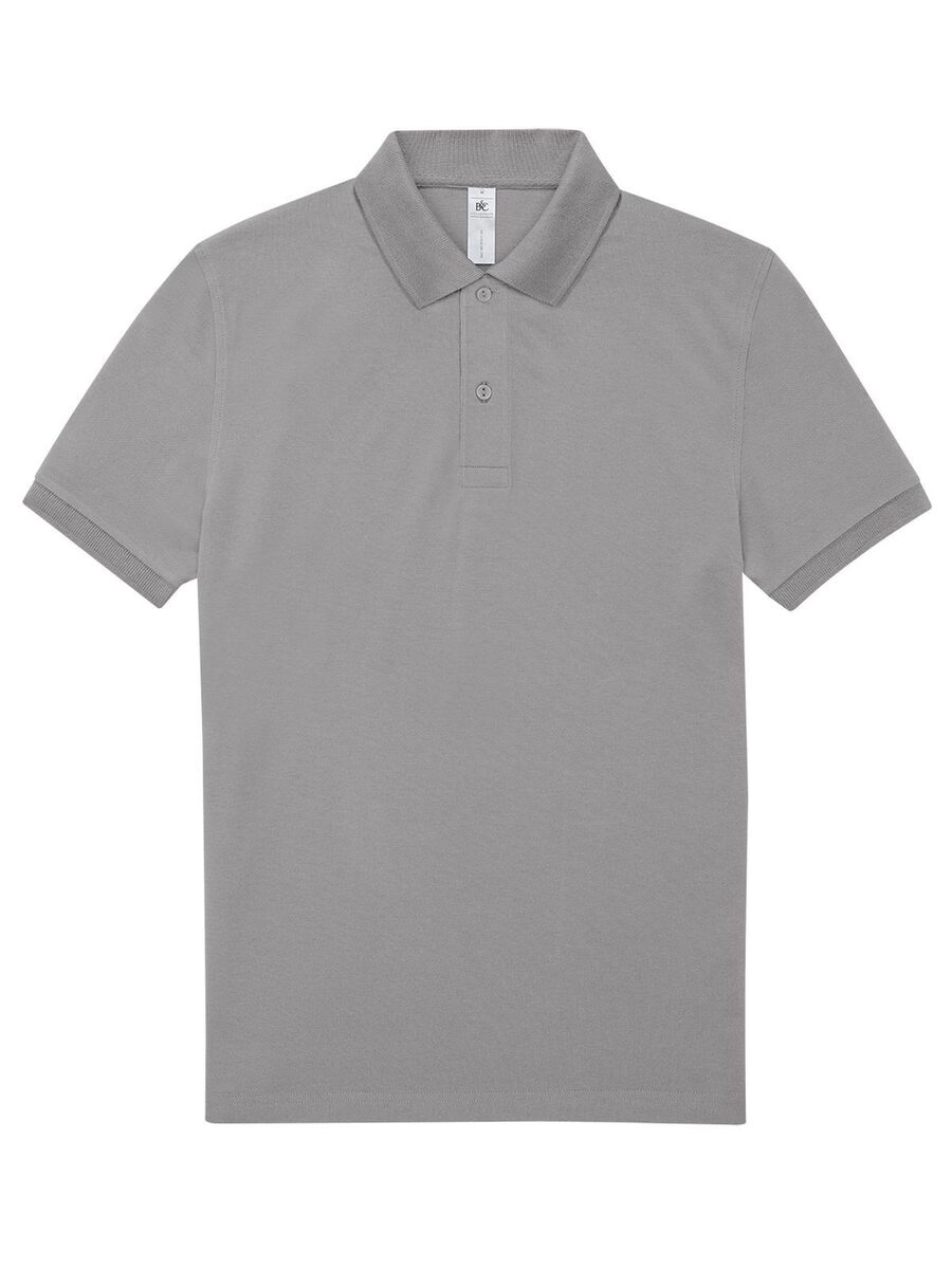 Polo manica corta Optim Grigio Sport felpe con scritte dietro