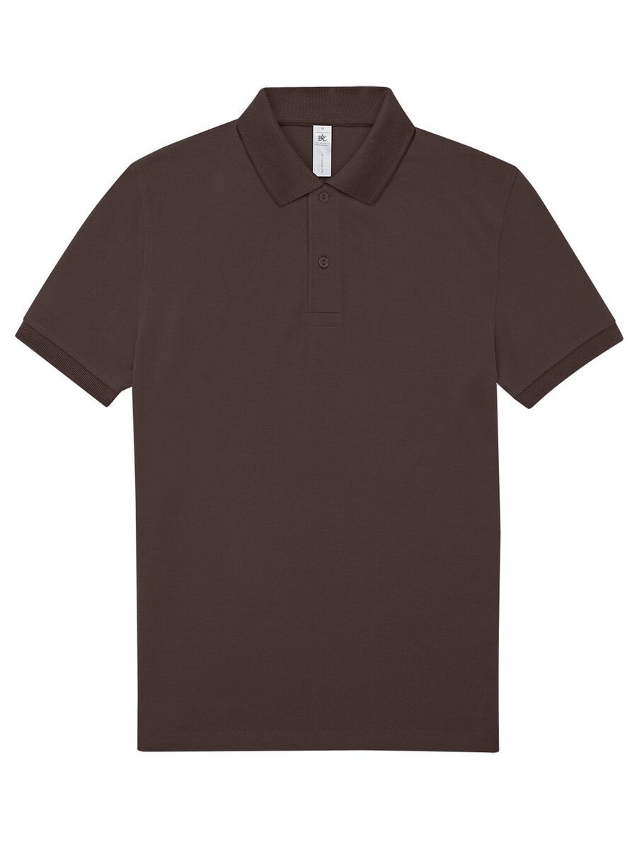 Polo manica corta Optim Marrone Caffè felpe personalizzate alta qualità