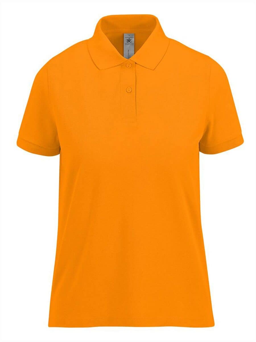 Polo manica corta donna Fly Arancio felpe con logo