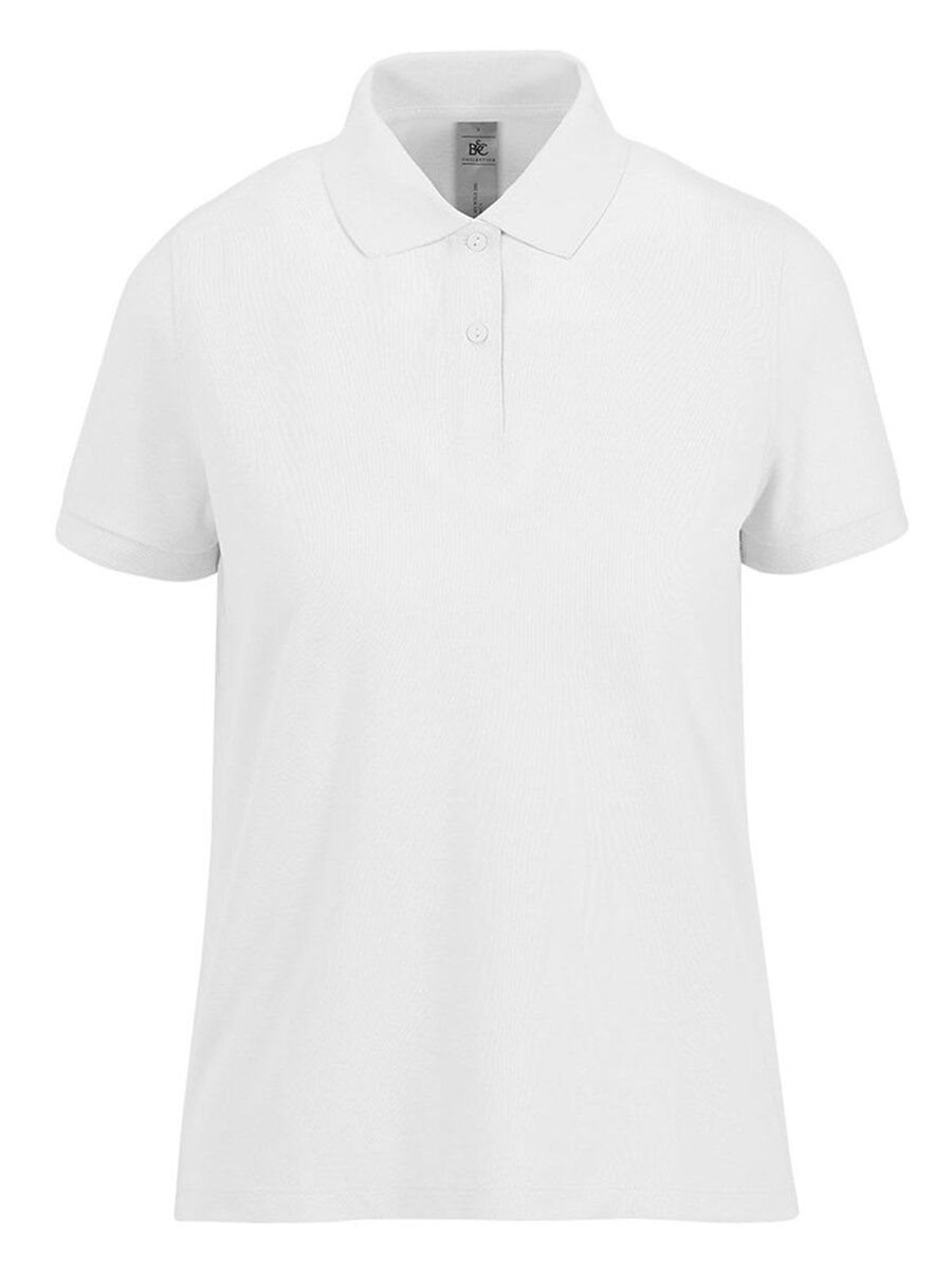 Polo manica corta donna Fly Bianco vestiti da lavoro uomo