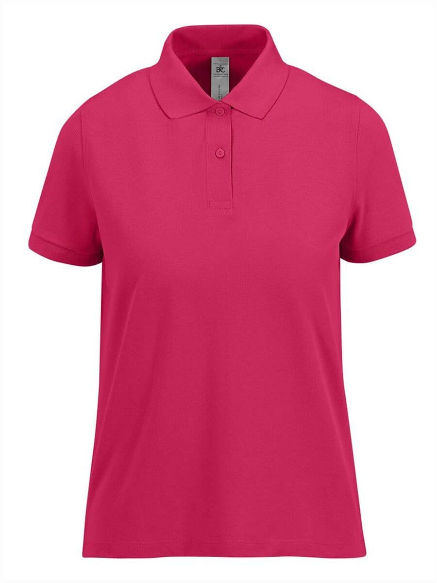 Polo manica corta donna Fly Fuxia logo abbigliamento