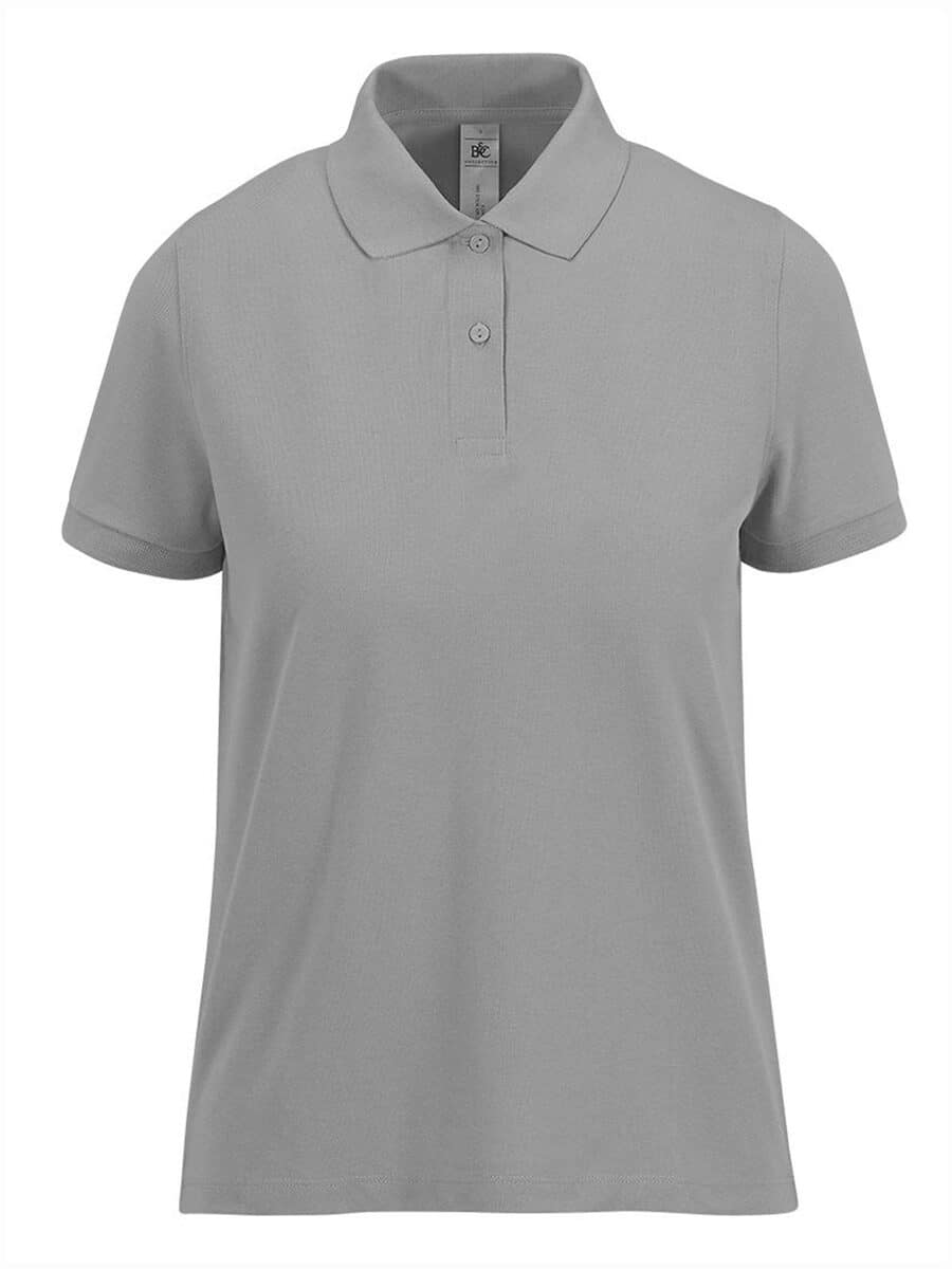 Polo manica corta donna Fly Grigio Sport felpe personalizzate ricamate