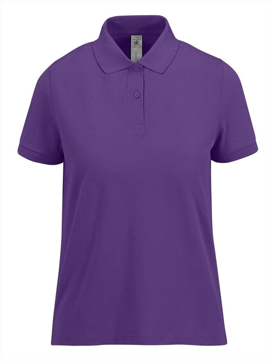 Polo manica corta donna Fly Lilla abbigliamento da lavoro a basso costo