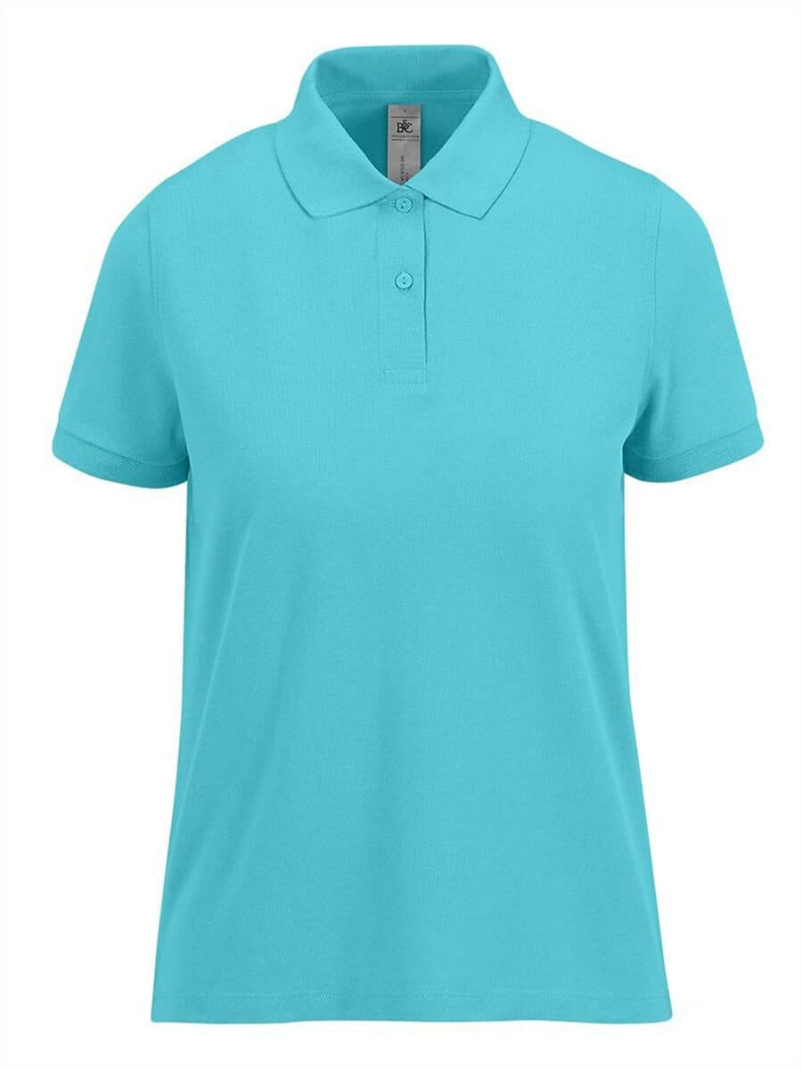 Polo manica corta donna Fly Turchese polo donna ricamata